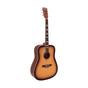 Dimavery STW-40 Western guitar, sunburst TILBUD NU solstråle vestlige vestlig