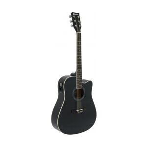 Dimavery DR-520 Dreadnought, black TILBUD NU