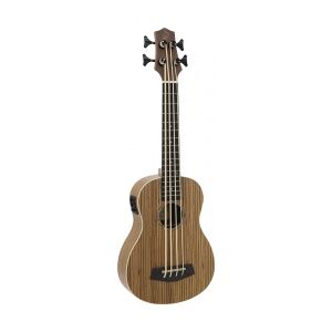 Dimavery UK-700 Bass Ukulele, Zebra TILBUD NU