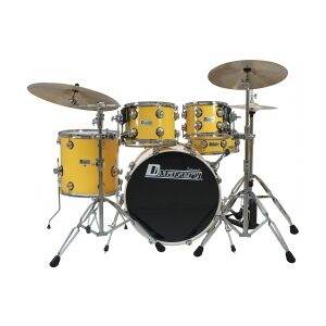 Dimavery DS-620 Drum Set, yellow TILBUD NU