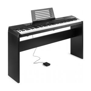 KB6W Digitalt Klaver 88 tangenter med Møbelstativ TILBUD NU