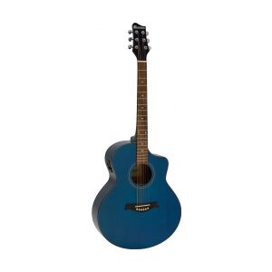 Dimavery STW-50 Western Guitar,blue TILBUD NU