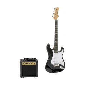 Dimavery EGS-1 Electric guitar set, black TILBUD NU