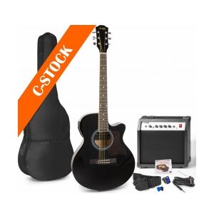 ShowKit Electric Acoustic Guitar Pack Black 