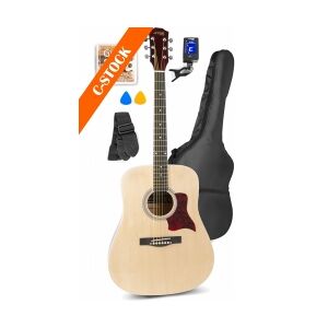 SoloJam Western Guitar Pack Natural 