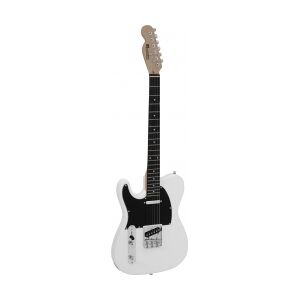 Dimavery TL-601 E-Guitar LH, white / black pick guard TILBUD NU