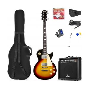 GigKit Elektrisk Guitar Pakke LP Stil Sunburst TILBUD NU