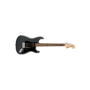 Squier Affinity Stratocaster HH Electric Guitar, Charcoal Frost Metallic