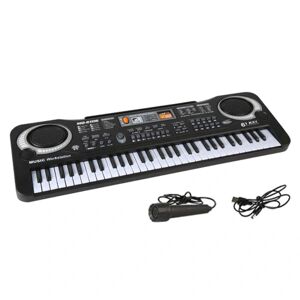 61 tangenter elektronisk orgel digitalklaver keyboard med mikrofon Børnemusiklegetøj til børn-WELLNGS