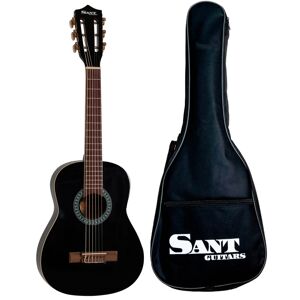 Sant Guitars CJ-30-BK 1/2 spansk børne-guitar sort
