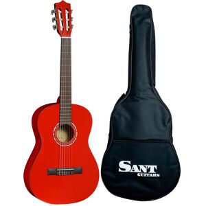 Sant Guitars CJ-36-RD spansk børne-guitar rød