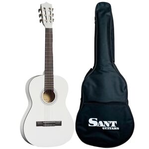 Sant Guitars CJ-36-WH spansk børne-guitar hvid