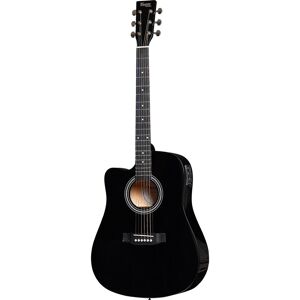 Sant Guitars AC-86EQL BK venstrehånds-western-guitar black