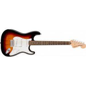 Squier Affinity Stratocaster Elektrisk Guitar, 3-Color Sunburst