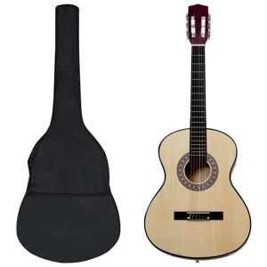 vidaXL Set de guitarra clásica para principiantes 8 piezas 3/4 36