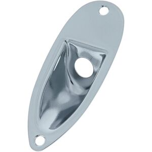 Harley Benton Parts Jack Plate Chrome ST Cromo