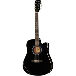 Harley Benton D-120CE BK Negro de alto brillo