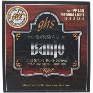 GHS PF145 Banjo String Set 5