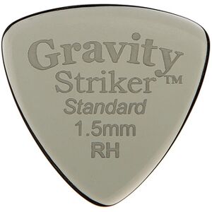 Gravity Guitar Picks Striker RH Speed Bevels 1,5mm Humo