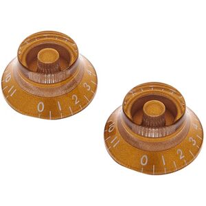 Allparts Bell Knobs to 11 Gold Dorado