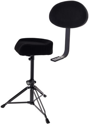 K&M ; 14058 Drum Throne Negro