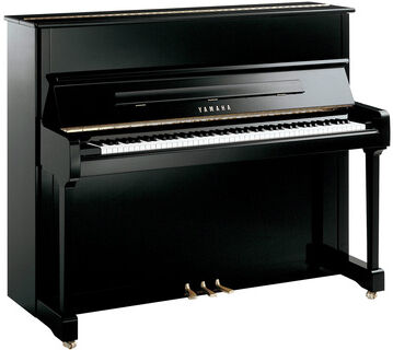 Yamaha P 121 M PEC "Silver Edition" Negro pulido brillante