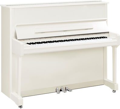 Yamaha P 121 M PWHC Klavier Blanco pulido con herrajes cromados