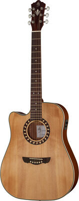 Harley Benton Custom Line CLD-1048SCE-LH Natural satinado