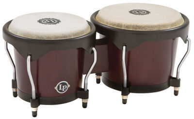 LP 601NY-DW City Series Bongo Set Madera oscura