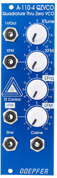 Doepfer A-110-4 Thru Zero Quad VCO SE Azul