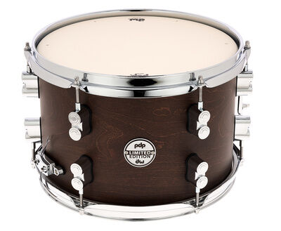 DW PDP 12"x08" Dry Maple Snare Nogal oscuro