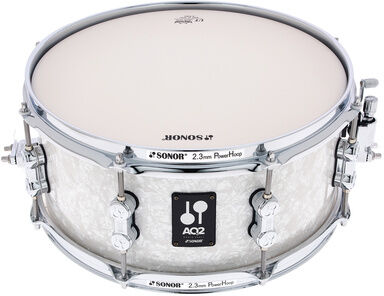 Sonor 13"x06" AQ2 Snare Drum WHP White Pearl WHP