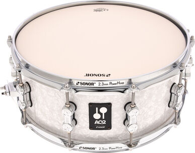 Sonor 14"x06" AQ2 Snare Drum WHP White Pearl WHP