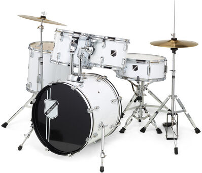 Millenium Focus 18 Drum Set White Blanco