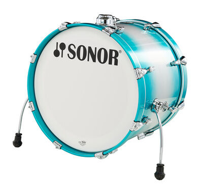 Sonor 20"x16" AQ2 Bass Drum ASB Aqua Silver Burst
