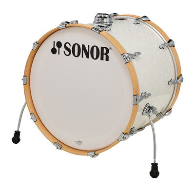 Sonor 22"x17,5" AQ2 Bass Drum WHP White Pearl WHP