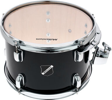 Millenium Focus 12"x8" Tom Tom Black Negro