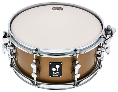 Sonor SQ1 13"x6" Snare Satin Gold