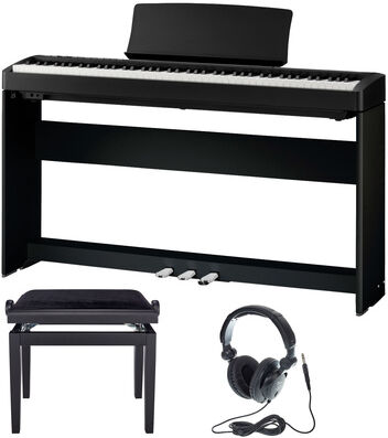 Kawai ES-120 B Deluxe Bundle Negro