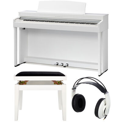 Kawai CN-301 W Set Blanco satinado