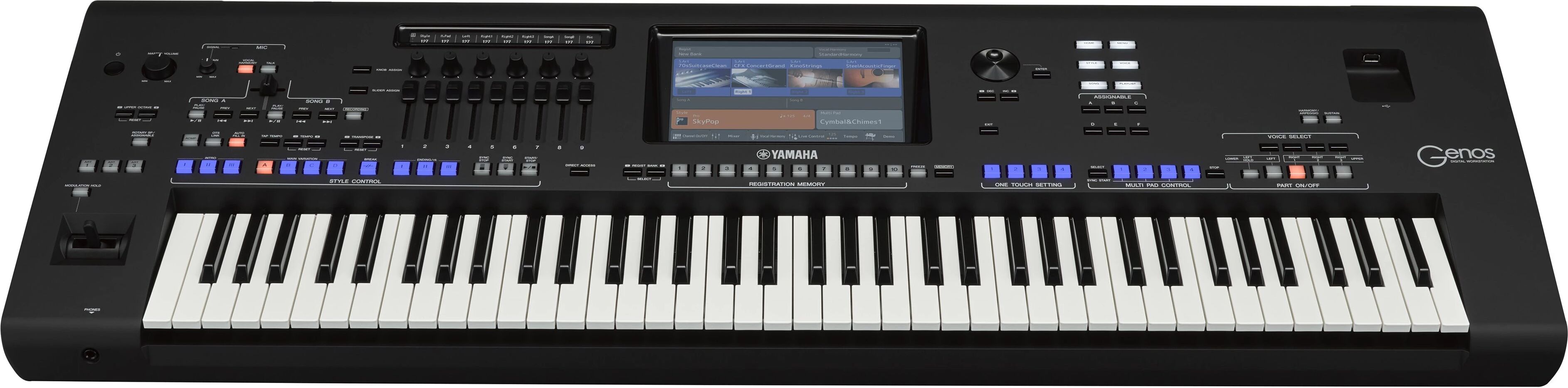 Yamaha GENOS 76 Workstation