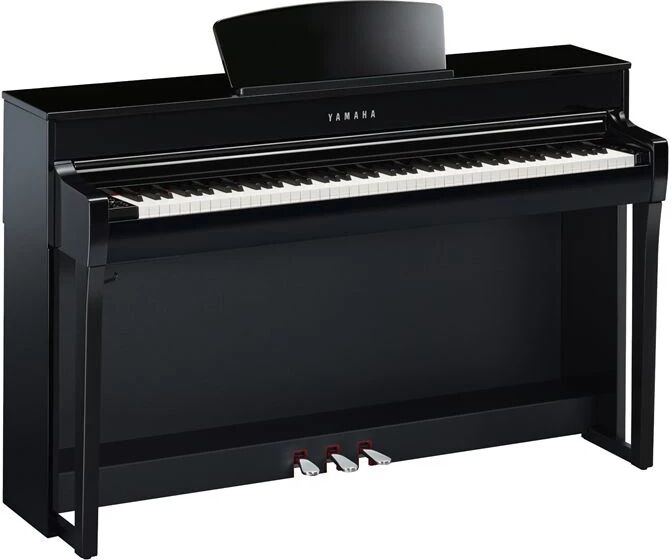 Yamaha CLP-735 Kiiltävä musta digitaalipiano