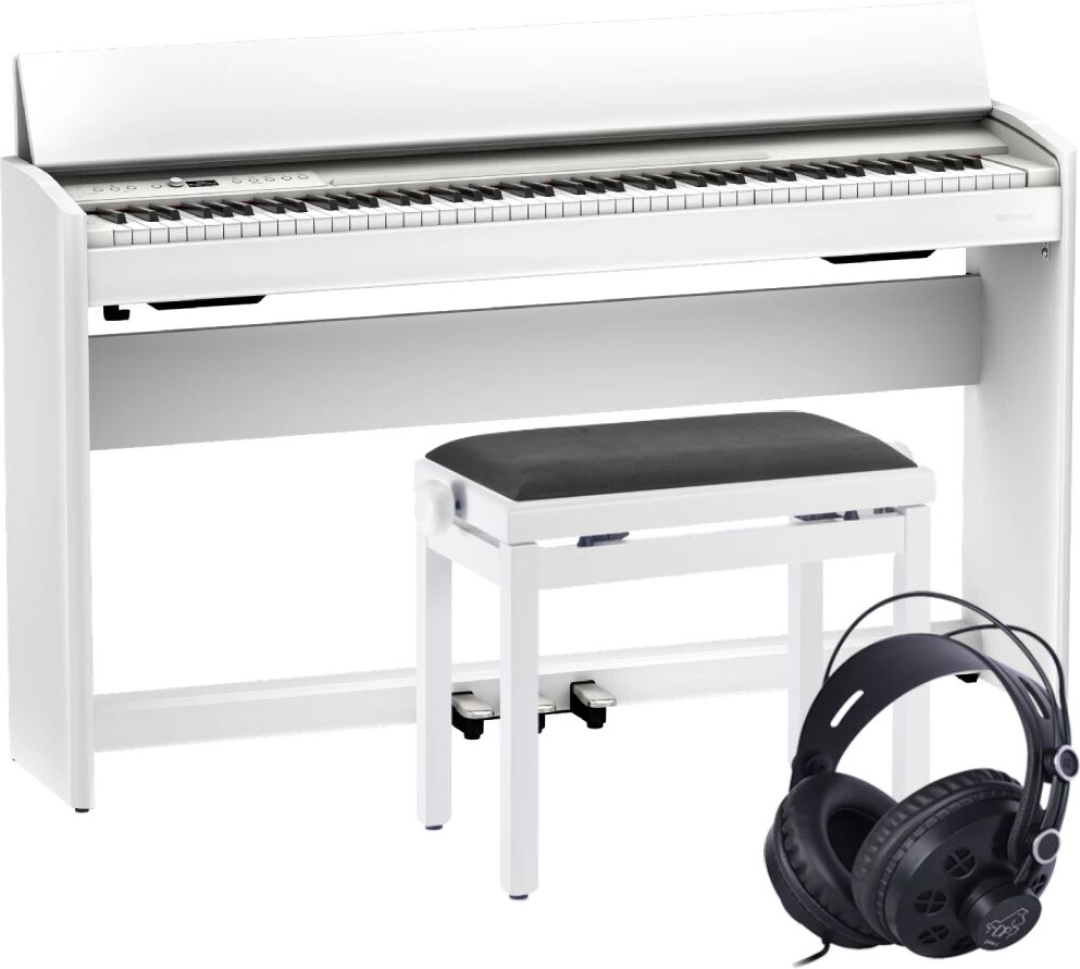 Roland F-701 Valkoinen Digital Piano Pakettitarjous