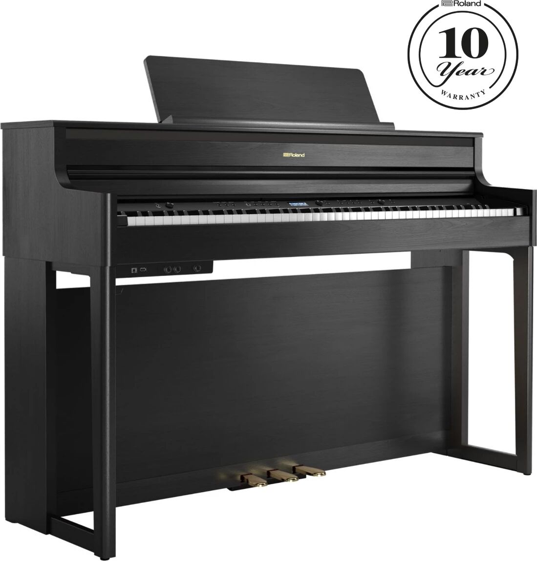 Roland HP-704 Charcoal Black Digital Piano