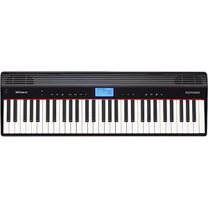 Roland Piano numérique Go:Piano Go-61P , connexion sans fil aux smartphones, couleur noire - Publicité