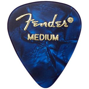 Fender Accessoires Moto Style Guitare Picks, Lot de 12 M bleu - Publicité
