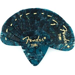 Fender Pickpack Ocean Thin Pack de 12 Médiators Bleu - Publicité
