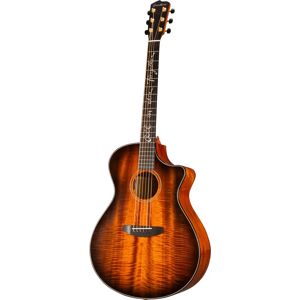 USA Jeff Bridges Signature Oregon Concerto CE Bourbon Burst Gloss guitare électro-acoustique folk