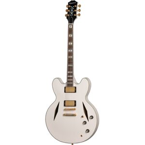 Emily Wolfe White Wolfe Sheraton Aged Bone White guitare semi-hollow body avec étui EpiLite