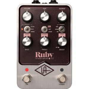 Ruby '63 Top Boost Amplifier pédale d'effet guitare